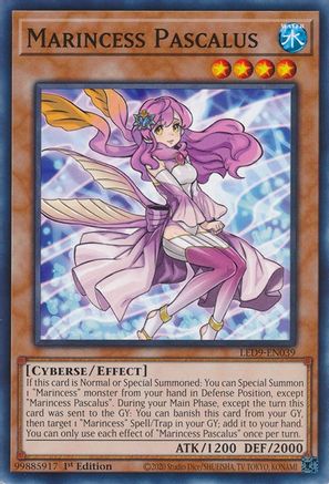 Marincess Pascalus [LED9-EN039] Common - Yu-Gi-Oh! - Card Brawlers | Quebec | Canada |