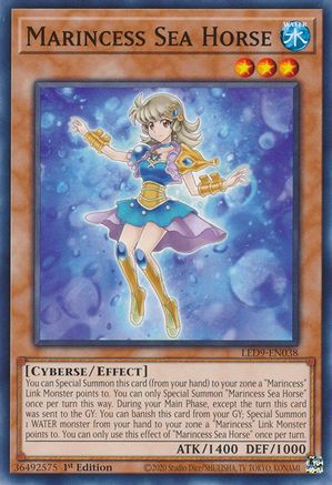 Marincess Sea Horse [LED9-EN038] Common - Yu-Gi-Oh! - Card Brawlers | Quebec | Canada |