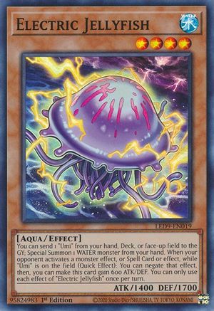 Electric Jellyfish [LED9-EN019] Super Rare - Yu-Gi-Oh! - Card Brawlers | Quebec | Canada |
