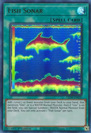 Fish Sonar [LED9-EN020] Ultra Rare - Yu-Gi-Oh! - Card Brawlers | Quebec | Canada |