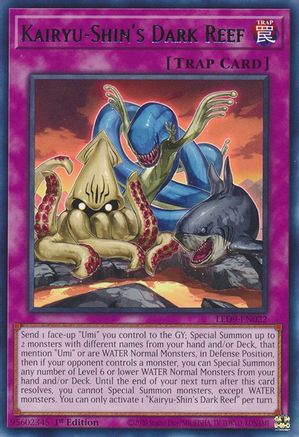 Kairyu-Shin's Dark Reef [LED9-EN022] Rare - Yu-Gi-Oh! - Card Brawlers | Quebec | Canada |