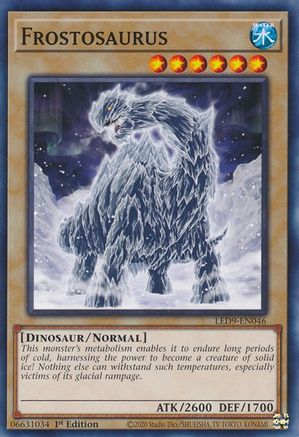 Frostosaurus [LED9-EN046] Common - Yu-Gi-Oh! - Card Brawlers | Quebec | Canada |
