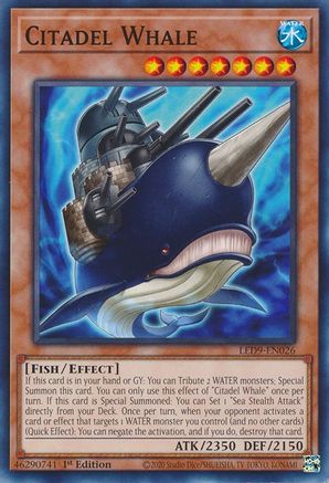 Citadel Whale [LED9-EN026] Common - Yu-Gi-Oh! - Card Brawlers | Quebec | Canada |
