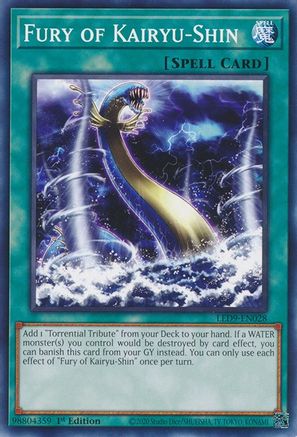 Fury of Kairyu-Shin [LED9-EN028] Common - Yu-Gi-Oh! - Card Brawlers | Quebec | Canada |