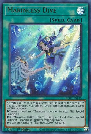 Marincess Dive [LED9-EN035] Ultra Rare - Yu-Gi-Oh! - Card Brawlers | Quebec | Canada |