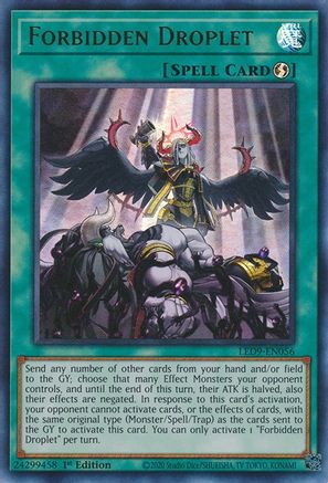Forbidden Droplet [LED9-EN056] Ultra Rare - Yu-Gi-Oh! - Card Brawlers | Quebec | Canada |