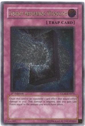 Energy-Absorbing Monolith [GLAS-EN075] Ultimate Rare - Yu-Gi-Oh! - Card Brawlers | Quebec | Canada |