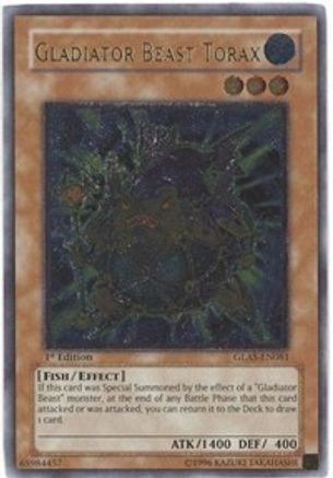 Gladiator Beast Torax [GLAS-EN081] Ultimate Rare - Yu-Gi-Oh! - Card Brawlers | Quebec | Canada |
