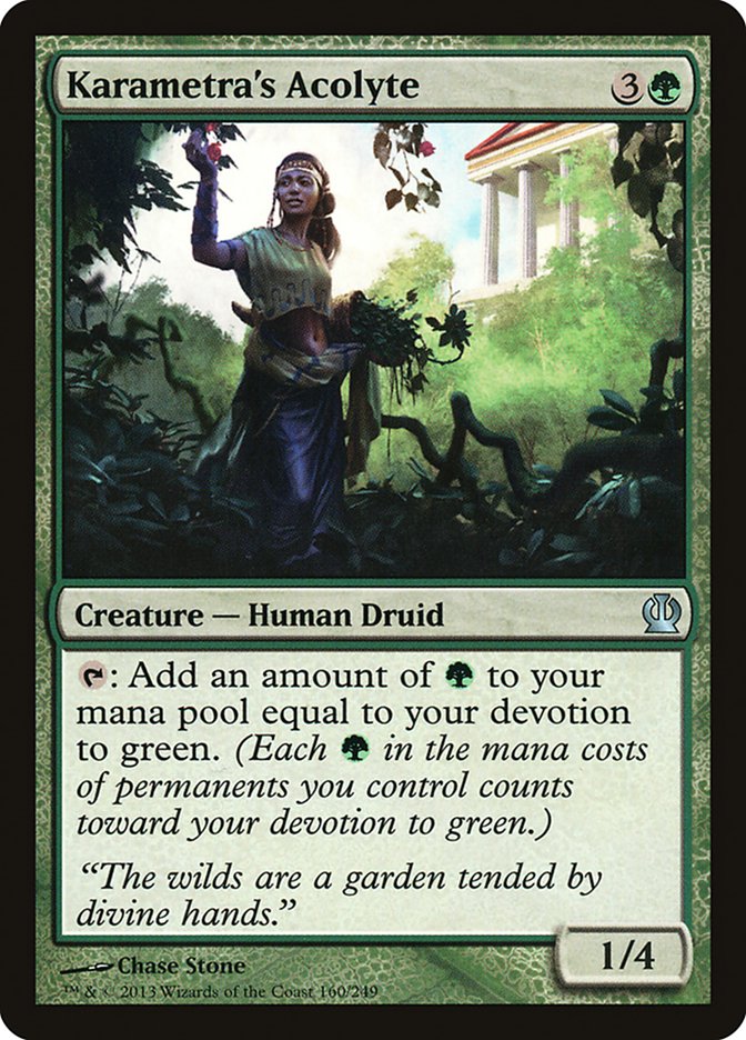 Karametra's Acolyte [Theros] - Magic: The Gathering - Card Brawlers | Quebec | Canada |