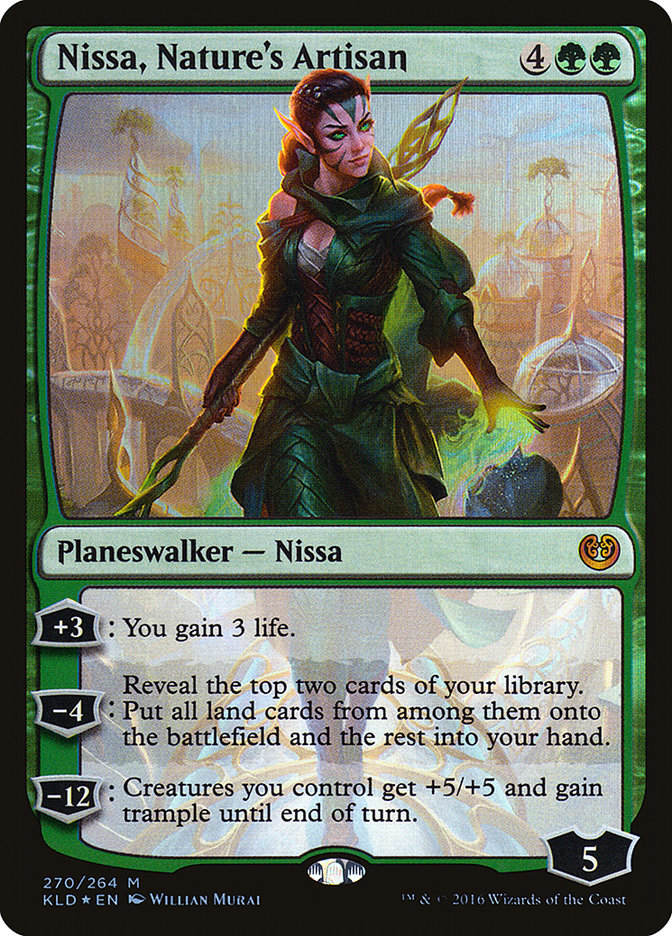 Nissa, Nature's Artisan [Kaladesh] - Magic: The Gathering - Card Brawlers | Quebec | Canada |