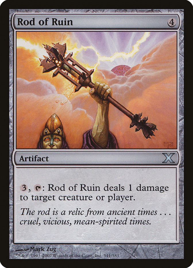Rod of Ruin [Tenth Edition] - Magic: The Gathering - Card Brawlers | Quebec | Canada |
