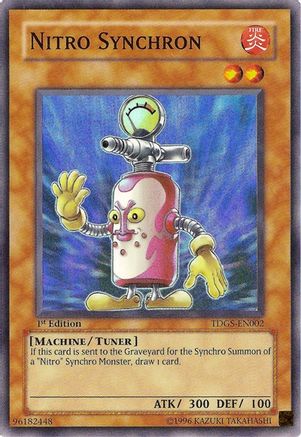Nitro Synchron [TDGS-EN002] Super Rare - Yu-Gi-Oh! - Card Brawlers | Quebec | Canada |