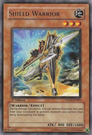 Shield Warrior [TDGS-EN005] Rare - Yu-Gi-Oh! - Card Brawlers | Quebec | Canada |