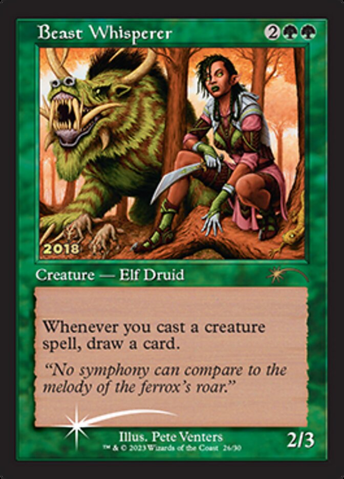 Beast Whisperer [30th Anniversary Promos] - Magic: The Gathering - Card Brawlers | Quebec | Canada |