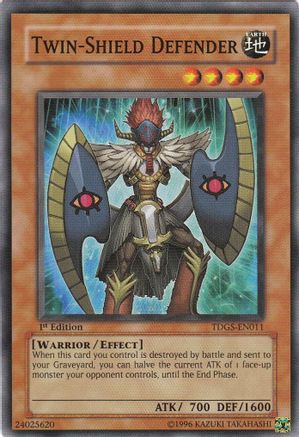 Twin-Shield Defender [TDGS-EN011] Common - Yu-Gi-Oh! - Card Brawlers | Quebec | Canada |
