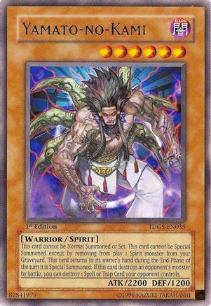 Yamato-no-Kami [TDGS-EN035] Rare - Yu-Gi-Oh! - Card Brawlers | Quebec | Canada |
