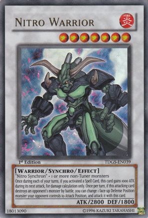 Nitro Warrior [TDGS-EN039] Ultra Rare - Yu-Gi-Oh! - Card Brawlers | Quebec | Canada |
