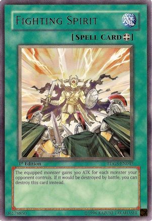Fighting Spirit [TDGS-EN045] Rare - Yu-Gi-Oh! - Card Brawlers | Quebec | Canada |