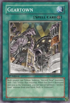 Geartown [TDGS-EN057] Common - Yu-Gi-Oh! - Card Brawlers | Quebec | Canada |