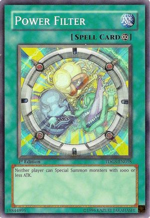 Power Filter [TDGS-EN058] Super Rare - Yu-Gi-Oh! - Card Brawlers | Quebec | Canada |