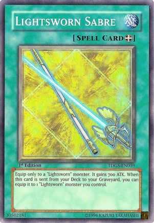 Lightsworn Sabre [TDGS-EN059] Super Rare - Yu-Gi-Oh! - Card Brawlers | Quebec | Canada |