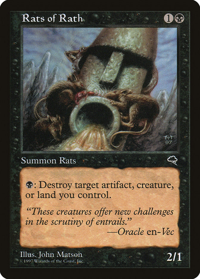 Rats of Rath [Tempest] - Magic: The Gathering - Card Brawlers | Quebec | Canada |
