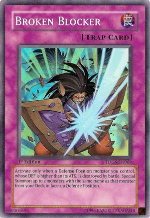 Broken Blocker [TDGS-EN069] Super Rare - Yu-Gi-Oh! - Card Brawlers | Quebec | Canada |