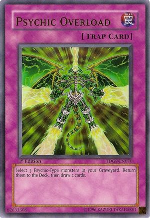 Psychic Overload [TDGS-EN070] Ultra Rare - Yu-Gi-Oh! - Card Brawlers | Quebec | Canada |