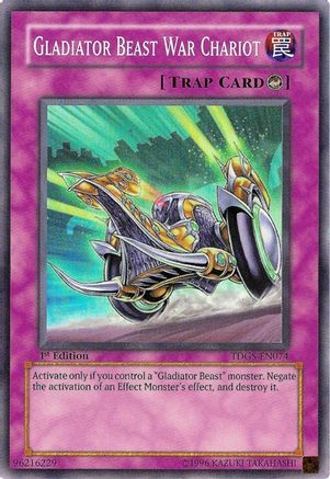 Gladiator Beast War Chariot [TDGS-EN074] Super Rare - Yu-Gi-Oh! - Card Brawlers | Quebec | Canada |