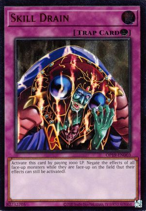 Skill Drain [OP19-EN003] Ultimate Rare - Yu-Gi-Oh! - Card Brawlers | Quebec | Canada |