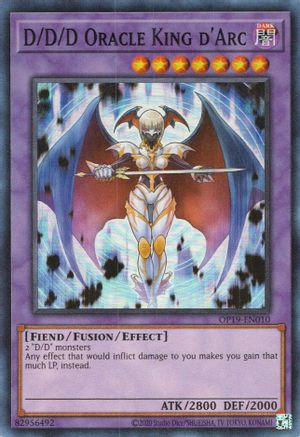D/D/D Oracle King d'Arc [OP19-EN010] Super Rare - Yu-Gi-Oh! - Card Brawlers | Quebec | Canada |