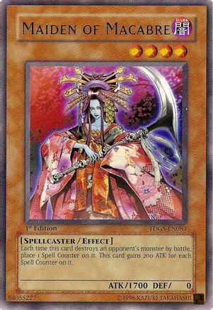 Maiden of Macabre [TDGS-EN084] Rare - Yu-Gi-Oh! - Card Brawlers | Quebec | Canada |