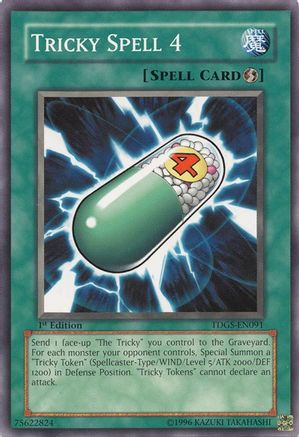 Tricky Spell 4 [TDGS-EN091] Common - Yu-Gi-Oh! - Card Brawlers | Quebec | Canada |