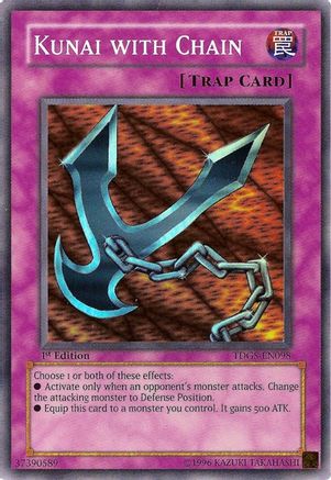 Kunai with Chain [TDGS-EN098] Super Rare - Yu-Gi-Oh! - Card Brawlers | Quebec | Canada |
