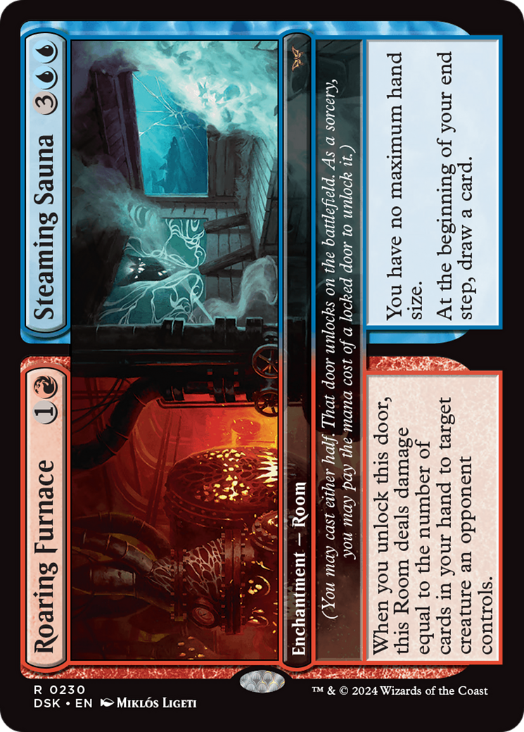 Roaring Furnace // Steaming Sauna [Duskmourn: House of Horror] - Magic: The Gathering - Card Brawlers | Quebec | Canada |