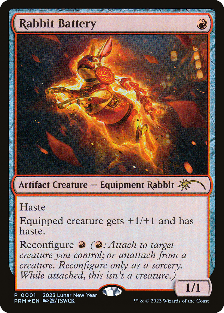 Rabbit Battery [Year of the Rabbit 2023] - Magic: The Gathering - Card Brawlers | Quebec | Canada |