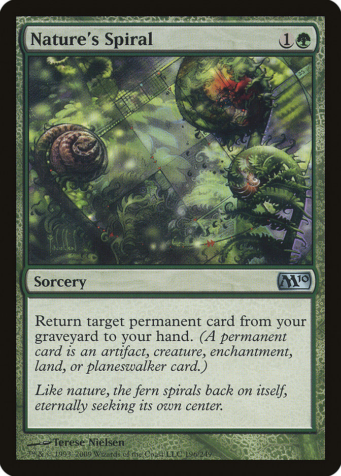 Nature's Spiral [Magic 2010] - Magic: The Gathering - Card Brawlers | Quebec | Canada |