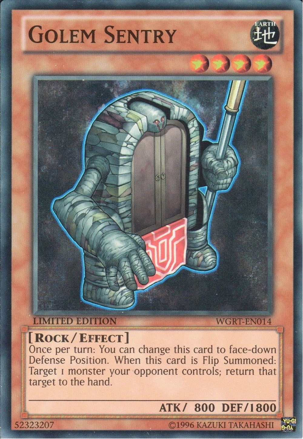 Golem Sentry [WGRT-EN014] Super Rare - Yu-Gi-Oh! - Card Brawlers | Quebec | Canada |