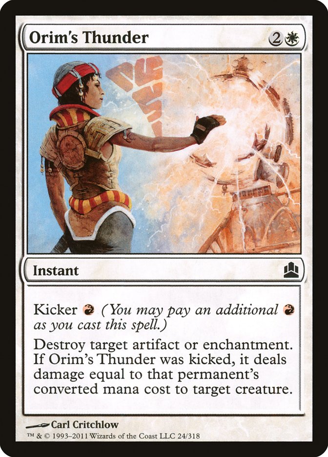Orim's Thunder [Commander 2011] - Magic: The Gathering - Card Brawlers | Quebec | Canada |