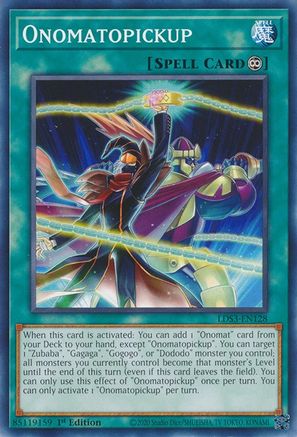 Onomatopickup [LDS3-EN128] Common - Yu-Gi-Oh! - Card Brawlers | Quebec | Canada |