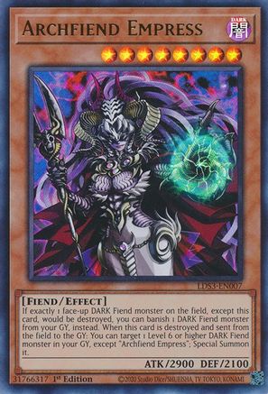Archfiend Empress [LDS3-EN007] Ultra Rare - Yu-Gi-Oh! - Card Brawlers | Quebec | Canada |