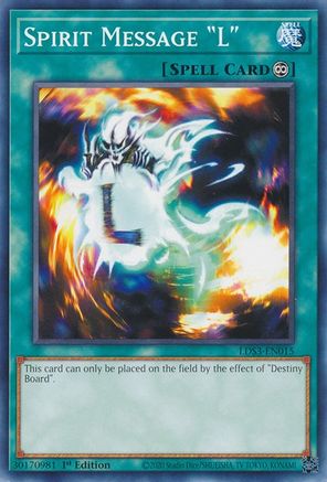 Spirit Message L [LDS3-EN015] Common - Yu-Gi-Oh! - Card Brawlers | Quebec | Canada |