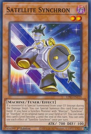 Satellite Synchron [LDS3-EN119] Common - Yu-Gi-Oh! - Card Brawlers | Quebec | Canada |