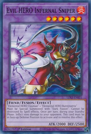 Evil HERO Infernal Sniper [LDS3-EN031] Common - Yu-Gi-Oh! - Card Brawlers | Quebec | Canada |
