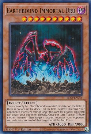 Earthbound Immortal Uru [LDS3-EN043] Common - Yu-Gi-Oh! - Card Brawlers | Quebec | Canada |