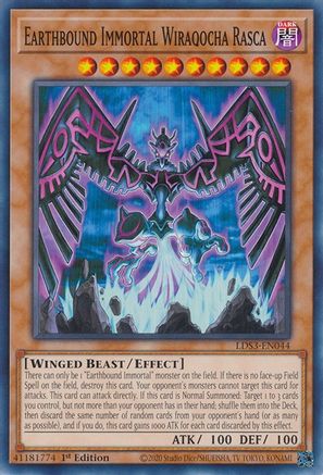 Earthbound Immortal Wiraqocha Rasca [LDS3-EN044] Common - Yu-Gi-Oh! - Card Brawlers | Quebec | Canada |