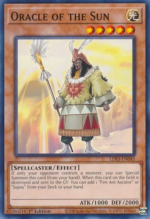Oracle of the Sun [LDS3-EN045] Common - Yu-Gi-Oh! - Card Brawlers | Quebec | Canada |