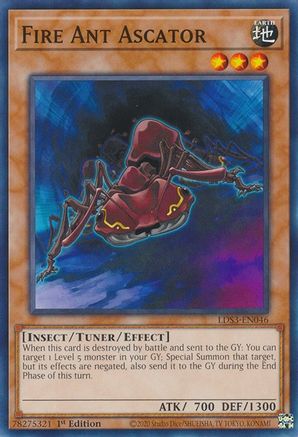 Fire Ant Ascator [LDS3-EN046] Common - Yu-Gi-Oh! - Card Brawlers | Quebec | Canada |