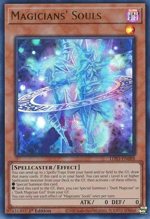 Magicians' Souls [LDS3-EN088] Ultra Rare - Yu-Gi-Oh! - Card Brawlers | Quebec | Canada |