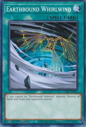 Earthbound Whirlwind [LDS3-EN054] Common - Yu-Gi-Oh! - Card Brawlers | Quebec | Canada |